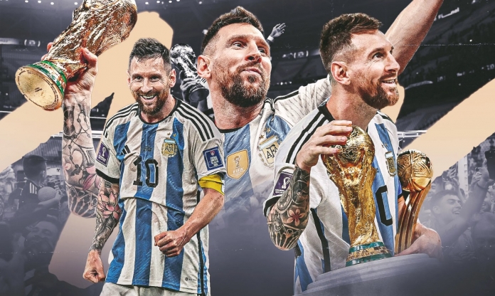 Sau tất cả, Messi đã ngang tầm với 'cầu thủ vĩ đại nhất lịch sử'