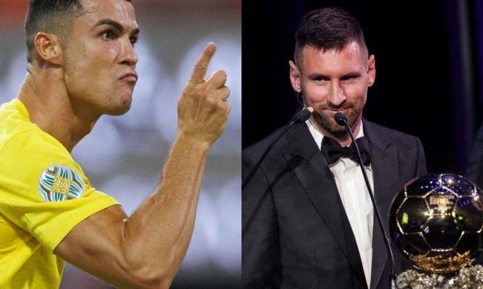 Người hâm mộ Ronaldo phản ứng bất ngờ về Quả bóng vàng thứ 8 của Messi