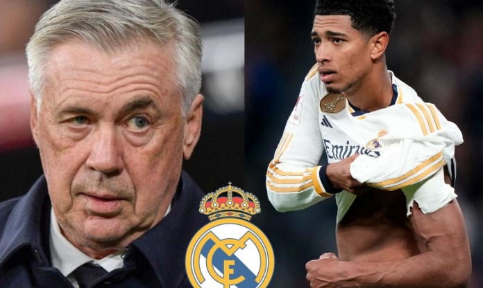 HLV Ancelotti tiết lộ về mức độ chấn thương của Jude Bellingham