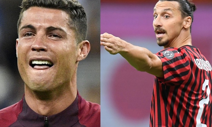 Ibrahimovic ra tuyên bố cực phũ phàng về Ronaldo