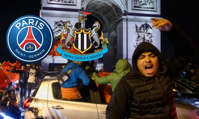 Bạo loạn bùng nổ trước trận PSG vs Newcastle tại Cúp C1
