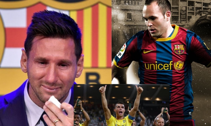 Bỏ qua Messi, 'thánh Iniesta' chỉ thẳng cầu thủ xuất sắc nhất lịch sử
