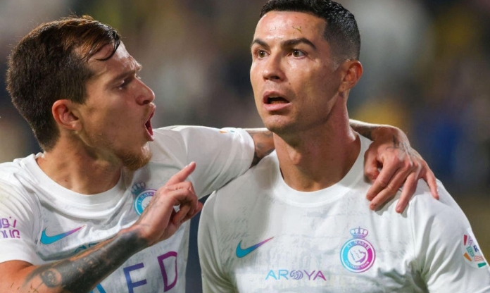 Ronaldo vượt mặt Haaland trong năm 2023