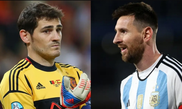 Messi bị Iker Casillas chế nhạo sau khi giành FIFA The Best 2023