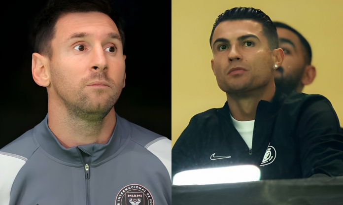 Phản ứng trái chiều của Ronaldo và Messi trong ngày Inter Miami thua thảm