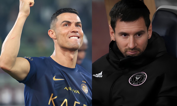 Vượt qua Messi, Ronaldo đứng đầu thế giới với con số siêu khủng