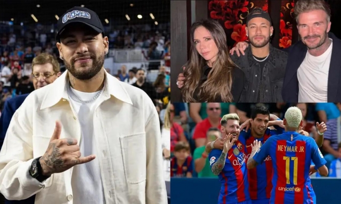 Neymar gặp gỡ Beckham, bộ ba MSN sắp tái hợp tại Inter Miami?