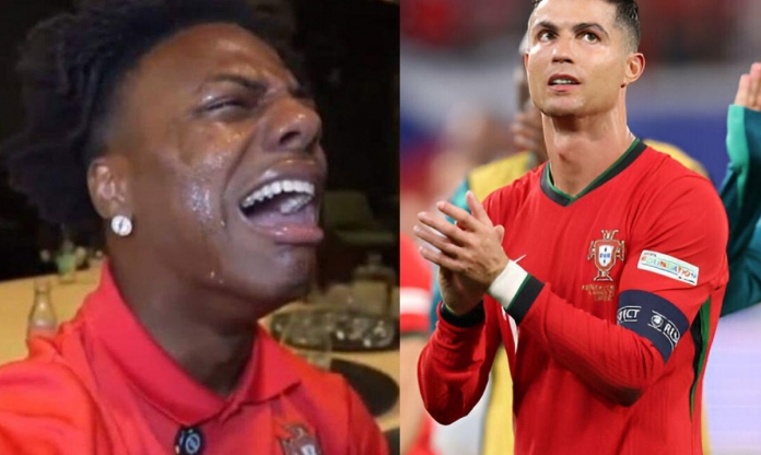 Fan cứng khóc thét khi chứng kiến​ Ronaldo bị loại khỏi Euro 2024
