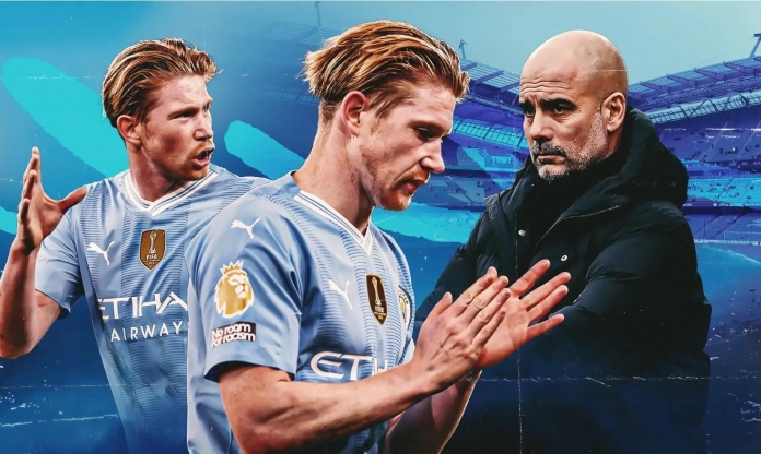 Pep Guardiola xác nhận tương lai De Bruyne, ngã ngũ vụ rời Man City