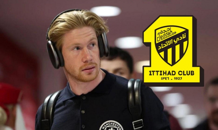 Rõ thương vụ De Bruyne rời Man City, cập bến Al Ittihad