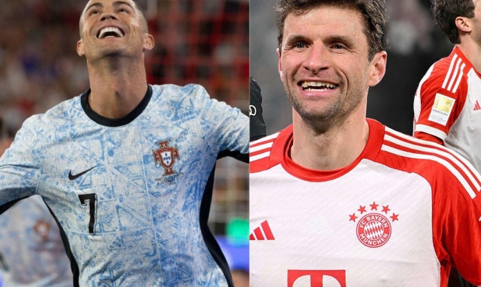 Ronaldo bất ngờ nhận thông điệp từ Thomas Muller