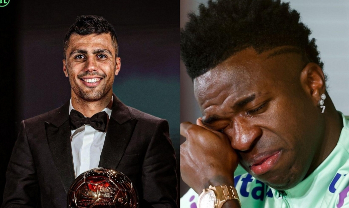 Rodri tuyên bố về cuộc đua Quả bóng vàng 2024 với Vinicius Jr