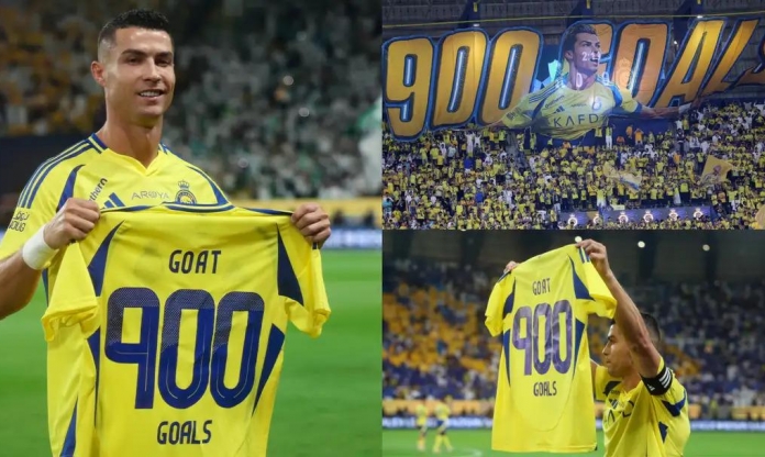 Ronaldo được Al Nassr vinh danh hoành tráng, phong luôn danh xưng GOAT