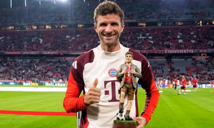 Thomas Muller phá vỡ kỷ lục đáng kinh ngạc của huyền thoại Barca