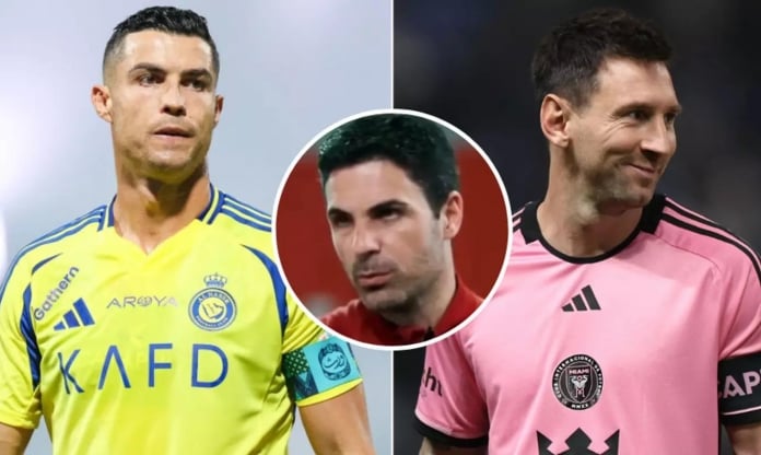 Ronaldo hay Messi? HLV Mikel Arteta chỉ thẳng cầu thủ vĩ đại nhất