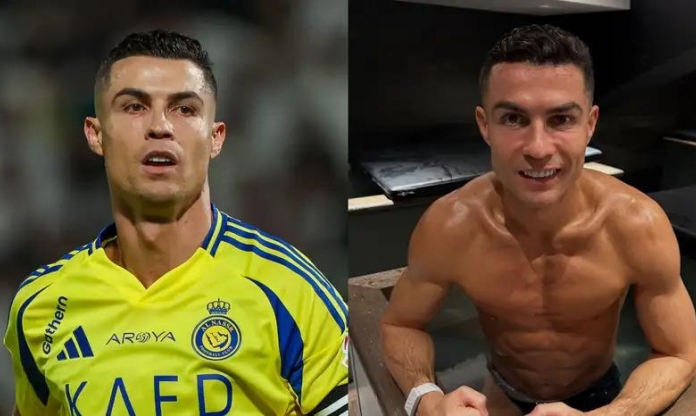 Ronaldo khoe thân hình như 'tạc tượng' ở tuổi 39