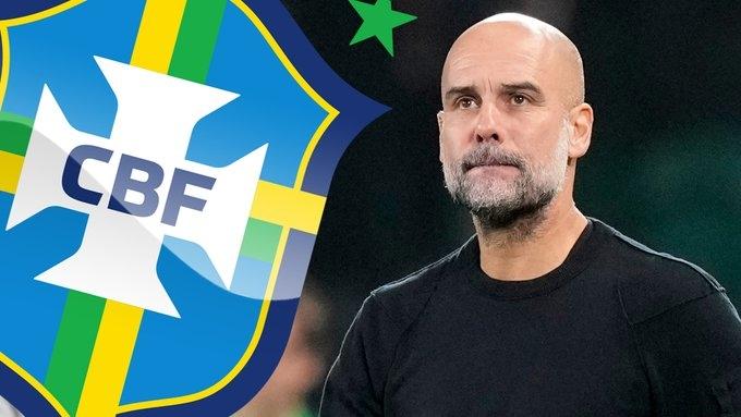 HLV Pep Guardiola cùng Ronaldo 'béo' có thể cập bến tuyển Brazil