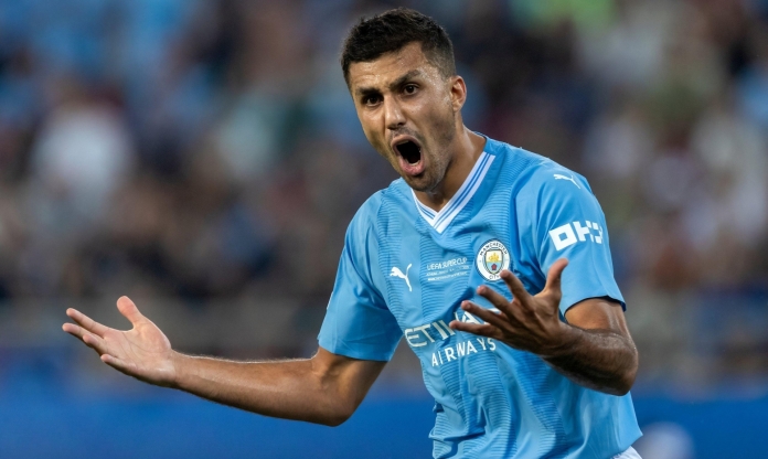 Bằng chứng rõ ràng, Man City thiếu Rodri như 'rắn mất đầu'