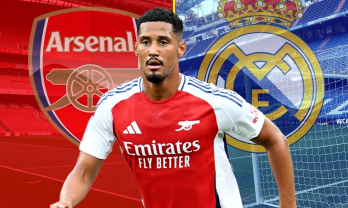 XÁC NHẬN: Ngã ngũ thương vụ Saliba gia nhập Real Madrid