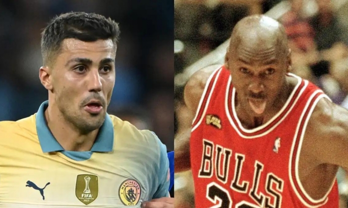 HLV Pep Guardiola so sánh Rodri với Michael Jordan