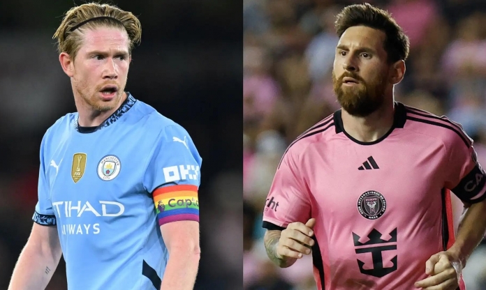 Tiền vệ hay nhất 2024: Messi và De Bruyne hụt giải, top 1 xứng đáng!