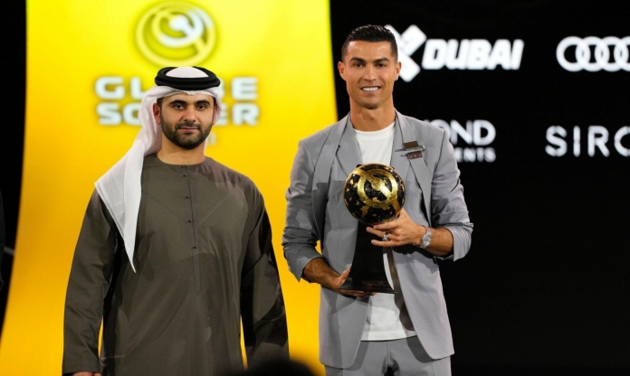 Ronaldo chính thức giành giải tại Quả bóng Vàng Dubai 2024