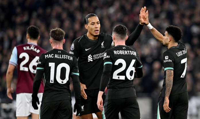 Liverpool phải trả giá đắt sau khi 'vùi dập' West Ham 5 bàn