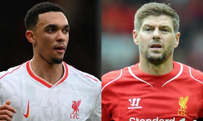 Alexander-Arnold phá kỷ lục tồn tại 19 năm của Steven Gerrard