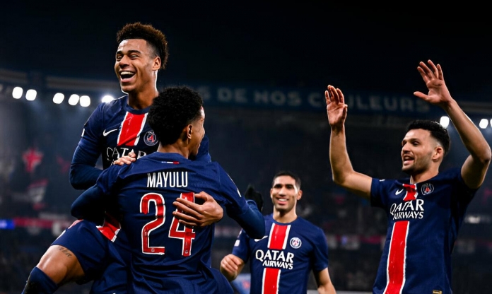 Đại thắng 10-0, PSG hiên ngang đi tiếp tại Cúp C1