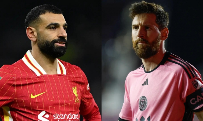 Mohamed Salah cân bằng kỷ lục đáng kinh ngạc của Lionel Messi