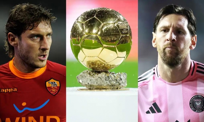 Totti tuyên bố thứ khiến Messi không thể giành 8 Quả bóng Vàng