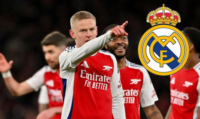 Zinchenko gửi 'chiến thư' đến Real Madrid trước trận tứ kết Cúp C1