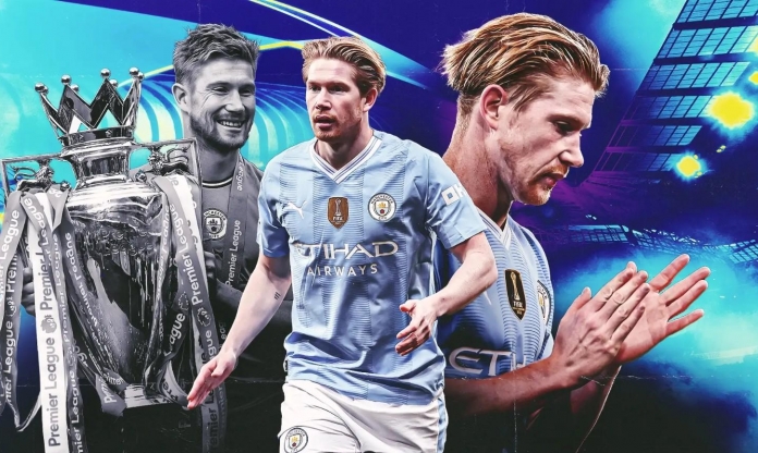 Fan Man City đồng loạt phản ứng khi De Bruyne tuyên bố ra đi
