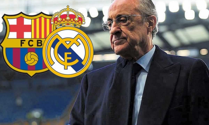 Real Madrid mất cúp, chủ tịch Perez hành động bất ngờ với Barca