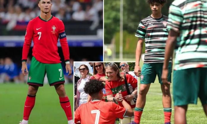 Chỉ 1 hành động, con trai Ronaldo đã khiến tất cả phải run sợ