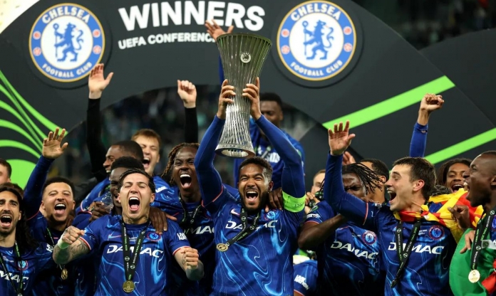 Chelsea lập siêu kỷ lục sau chức vô địch Conference League