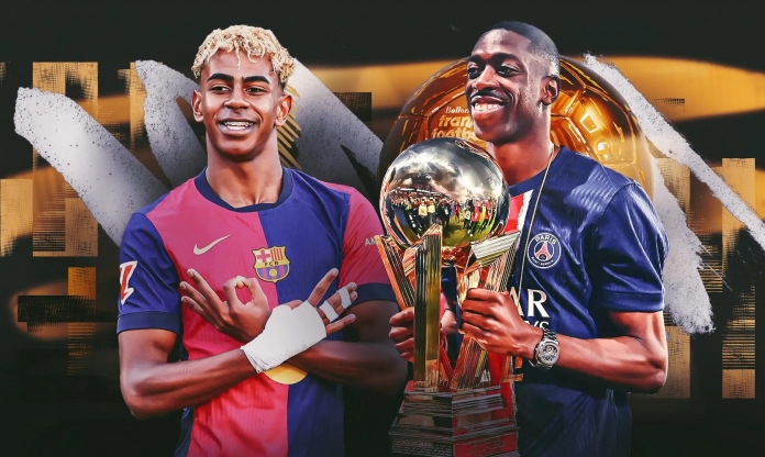Quả bóng vàng 2025: Yamal vượt mặt Dembele