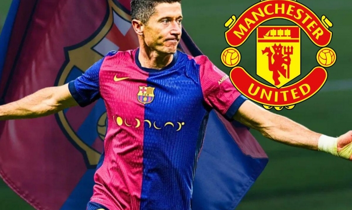Thay thế Lewandowski, Barca bất ngờ chọn mua tiền đạo của MU
