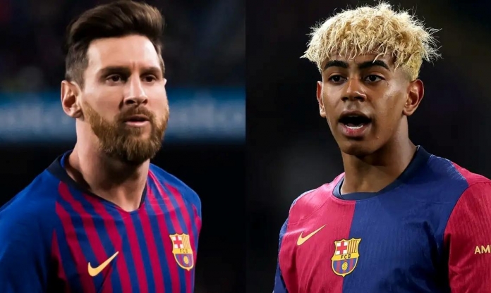 Yamal có động thái 'ngạo nghễ' với Messi khiến tất cả choáng váng