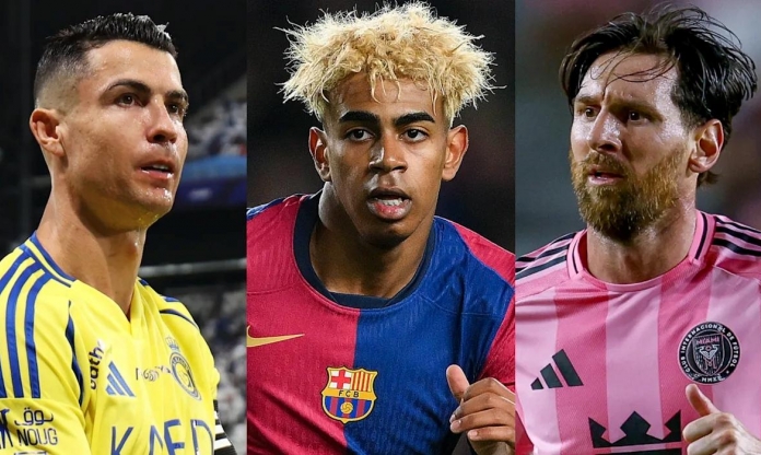 Thành tích của Yamal ở tuổi 18 so với Ronaldo và Messi nói lên tất cả