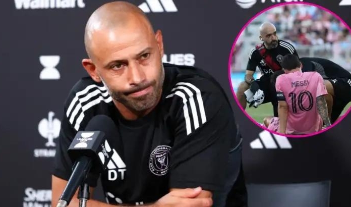 HLV Mascherano cập nhật về tình trạng chấn thương của Messi