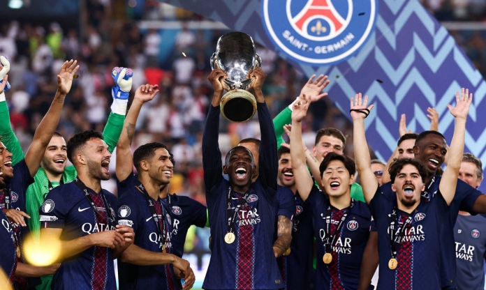 PSG đi vào lịch sử sau chức vô địch Siêu cúp châu Âu