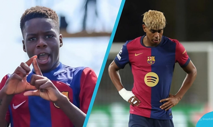 Barca trình làng thần đồng hơn cả Yamal, ghi 145 bàn sau 52 trận