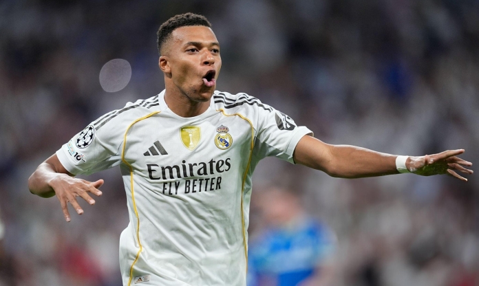 Mbappe: 'Dù Real Madrid còn 10 hay 9 người thì vẫn cứ chiến'