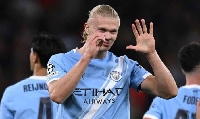 Haaland chính thức đánh bại Messi và Van Nistelrooy tại Cúp C1