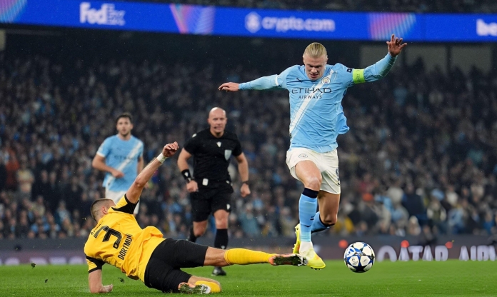 Haaland ghi bàn, Man City đại thắng Dortmund tại Champions League