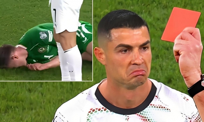 CHÍNH THỨC: FIFA ra án phạt đặc biệt cho Ronaldo vì tấm thẻ đỏ