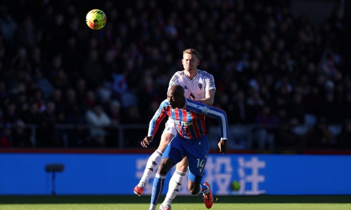 Trực tiếp MU 0-1 Crystal Palace: Quỷ đỏ lép vế