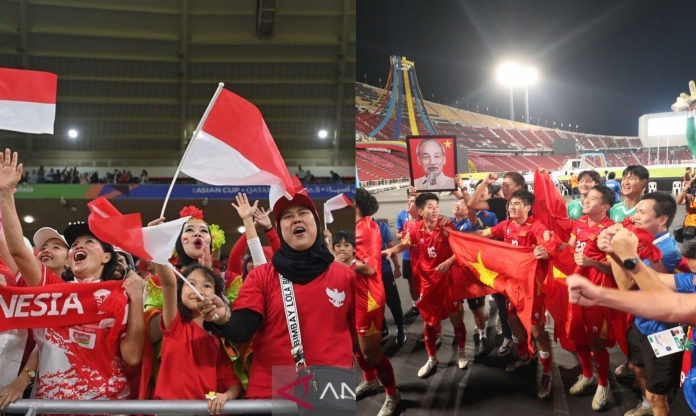 CĐV Indonesia 'ngã ngửa' trước cú ăn 3 lịch sử của Việt Nam