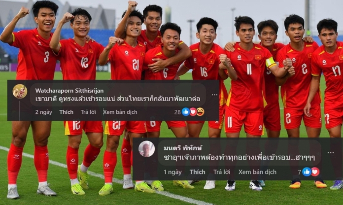 CĐV Thái Lan: 'Tầm này thì U23 Việt Nam chẳng sợ Ả Rập Saudi đâu'